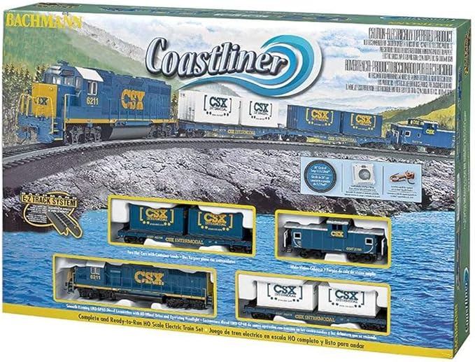 Bachmann Industries Coastliner Ready To Run Electric Train Set