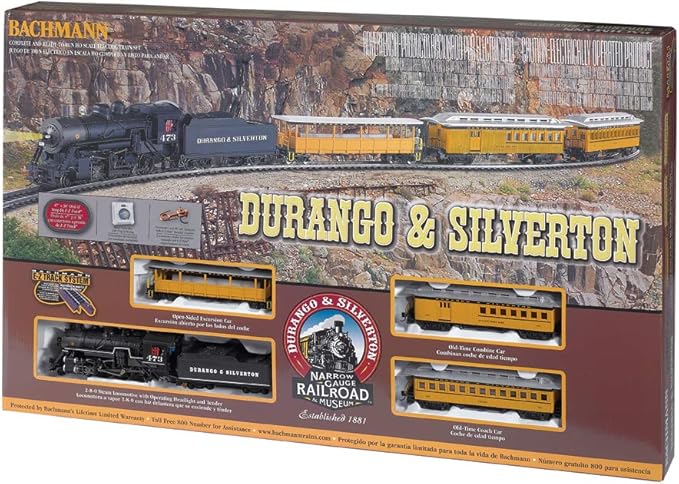 Bachmann Trains Durango And Silverton Ho Scale Ready To Run Electric Train Set