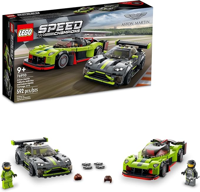 Lego Speed Champions Aston Martin Valkyrie Amr Pro Vantage Gt3 2 Collectible Model 76910 R