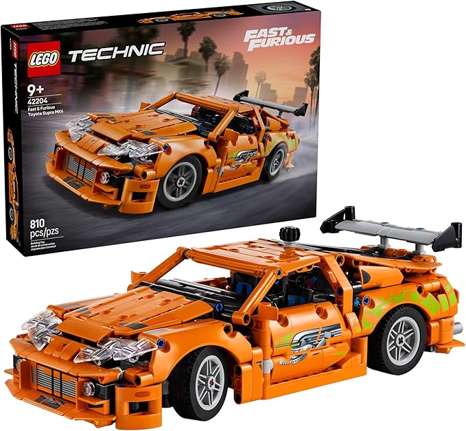 Lego Technic Fast And Furious Toyota Supra Mk4 Building Kit Toy Car For Kids Boys And Girl