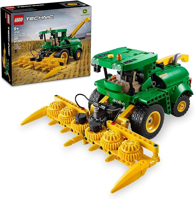 Lego Technic John Deere 9700 Forage Harvester Tractor Toy Buildable Farm Toy For Imaginati