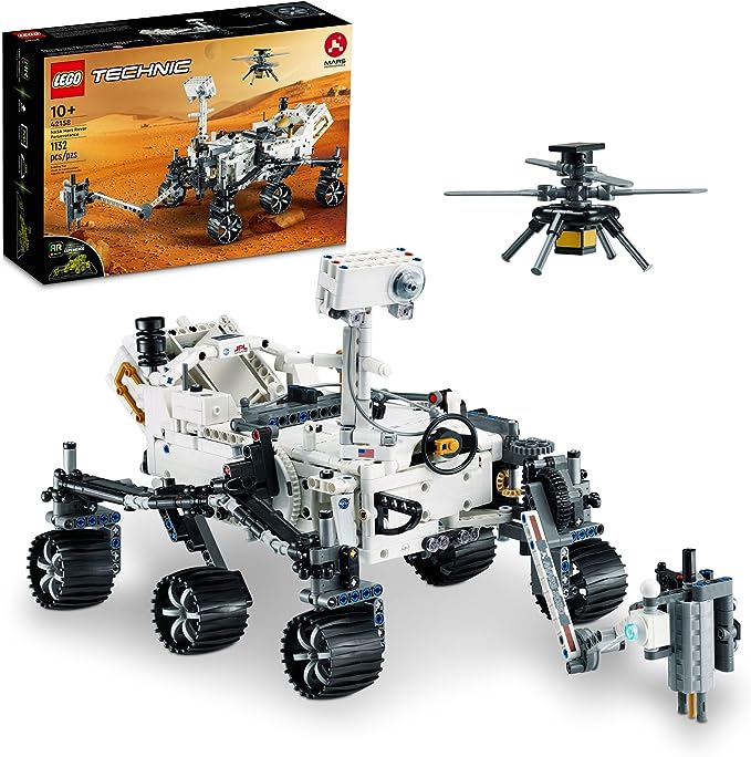 Lego Technic Nasa Mars Rover Perseverance Advanced Building Kit For Kids Ages 10 And Up Na