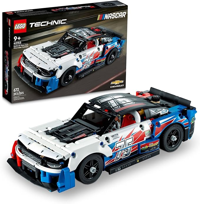 Lego Technic Nascar Next Gen Chevrolet Camaro Zl1 Building Set 42153 Authentically Designe