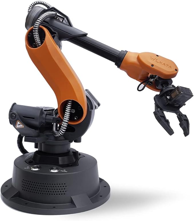 Wlkata Mirobot Educational Kit 6 Axis Robot Mini Programmable Gripper Arm Lightweight Educ